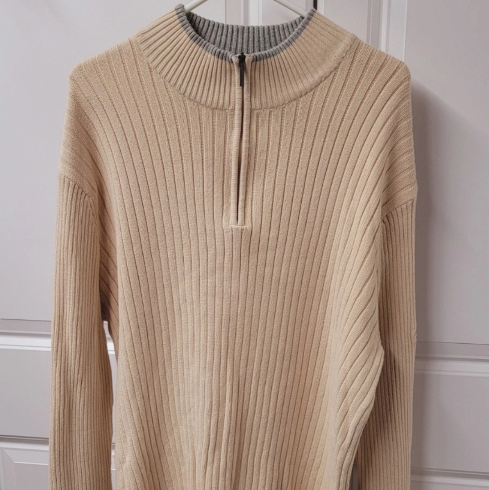 DKNY Active Sweater Men's Size: XL Pullover New 1/4 Zip